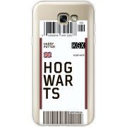 Прозрачный чехол Uprint Samsung A720 Galaxy A7 2017 Ticket Hogwarts
