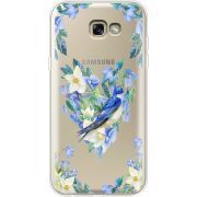 Прозрачный чехол Uprint Samsung A720 Galaxy A7 2017 Spring Bird
