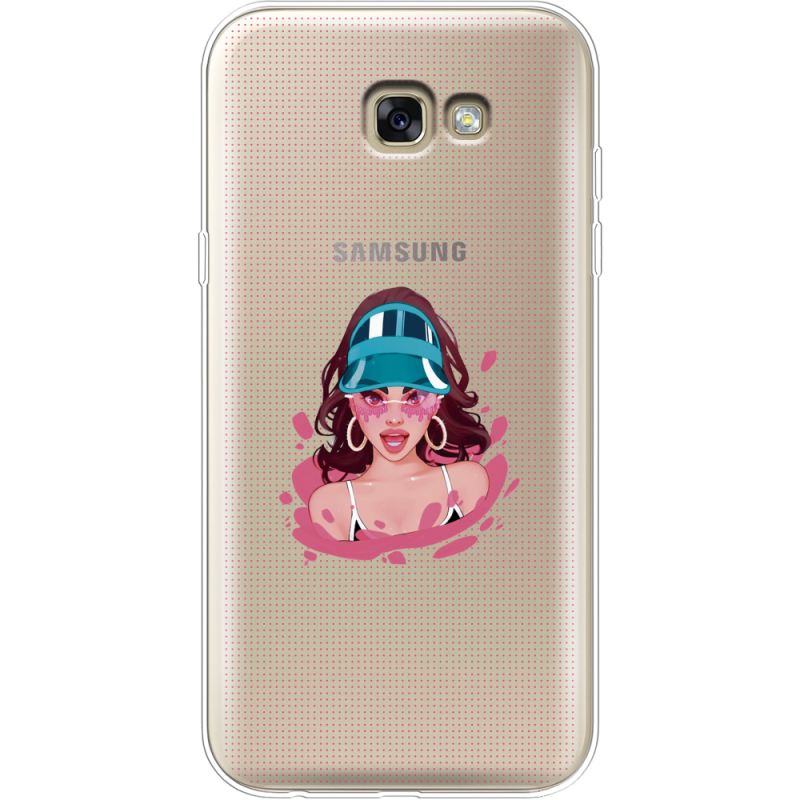 Прозрачный чехол Uprint Samsung A720 Galaxy A7 2017 Selena Gomez