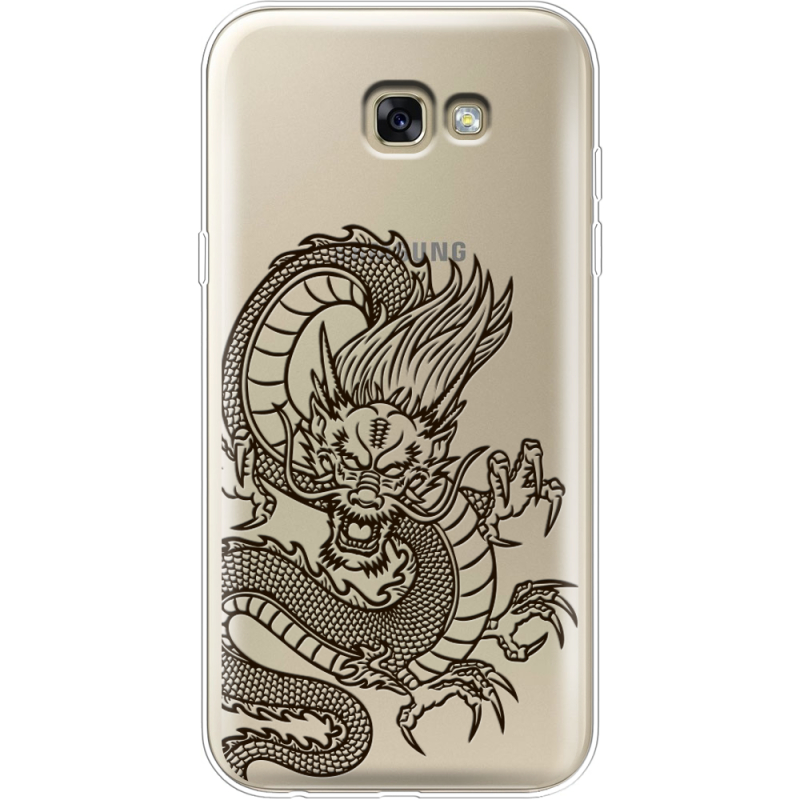 Прозрачный чехол Uprint Samsung A720 Galaxy A7 2017 Chinese Dragon