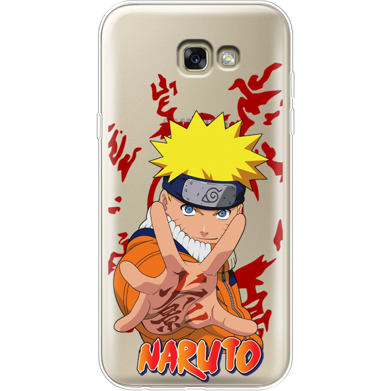 Прозрачный чехол Uprint Samsung A720 Galaxy A7 2017 Naruto