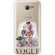 Прозрачный чехол Uprint Samsung A720 Galaxy A7 2017 VOGUE