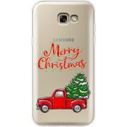 Прозрачный чехол Uprint Samsung A720 Galaxy A7 2017 Holiday Car