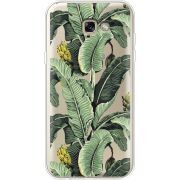 Прозрачный чехол Uprint Samsung A720 Galaxy A7 2017 Banana Leaves