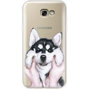 Прозрачный чехол Uprint Samsung A720 Galaxy A7 2017 Husky
