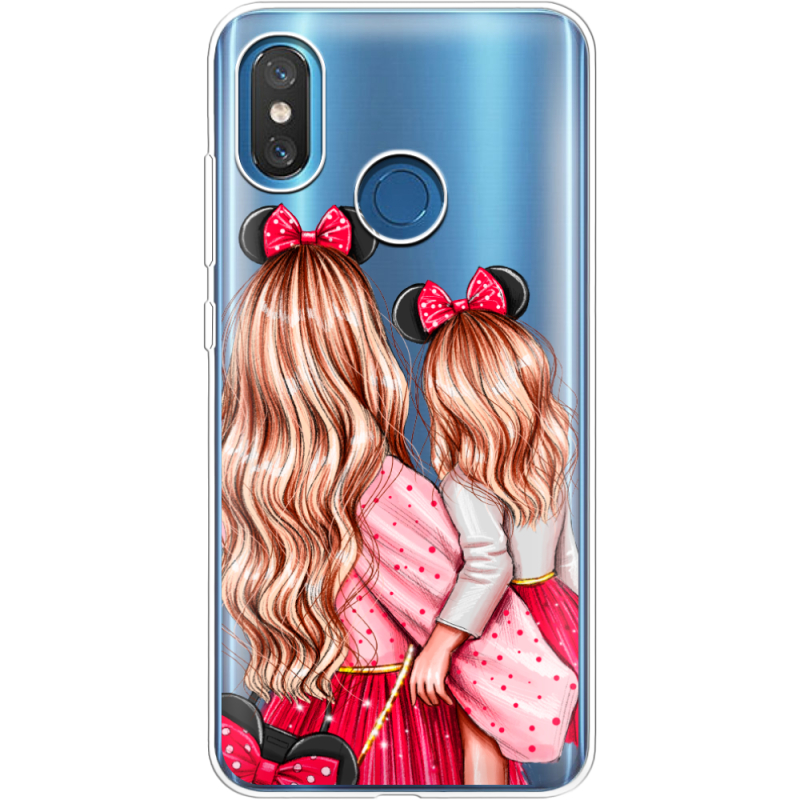 Прозрачный чехол Uprint Xiaomi Mi 8 Mouse Girls