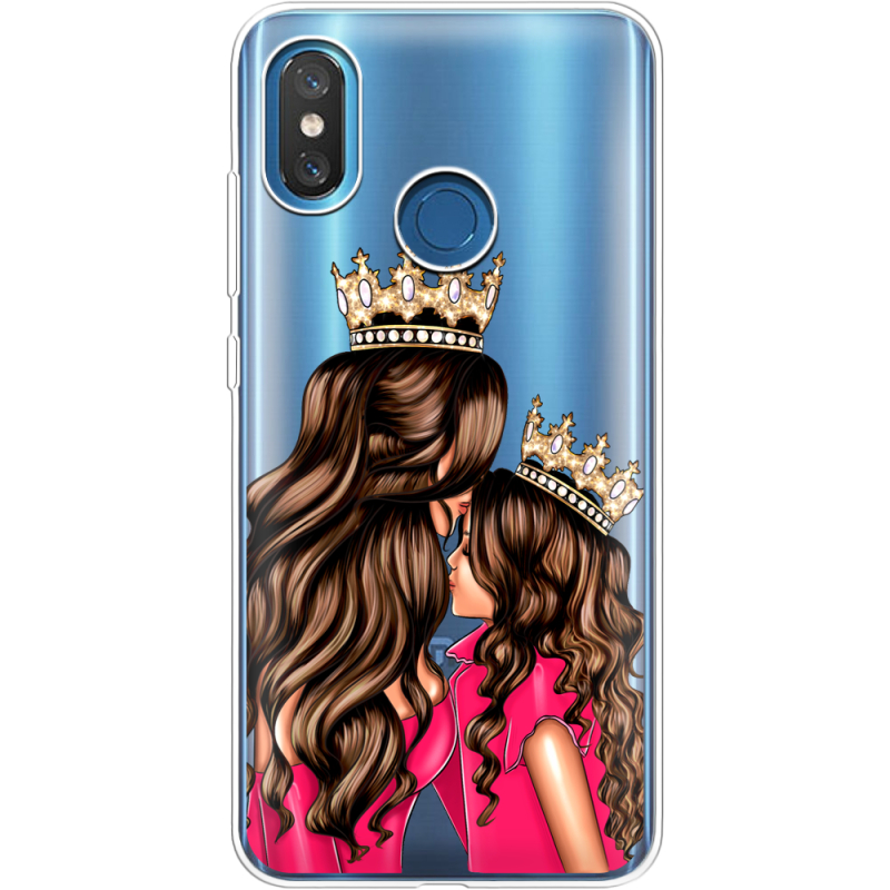 Прозрачный чехол Uprint Xiaomi Mi 8 Queen and Princess