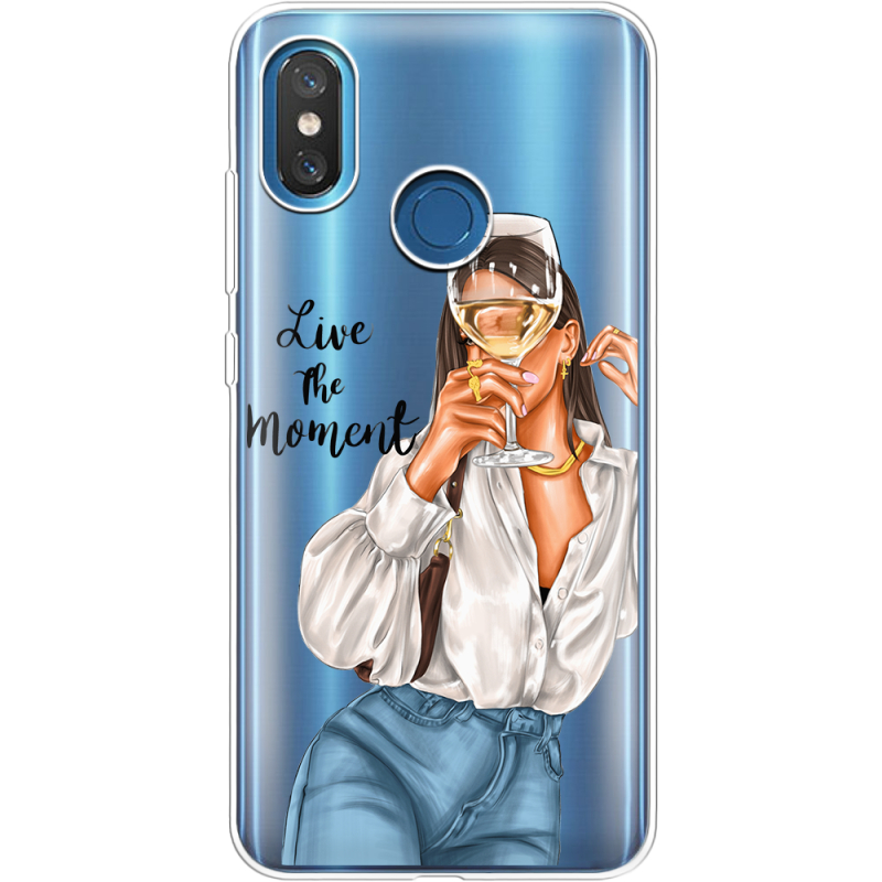 Прозрачный чехол Uprint Xiaomi Mi 8 Live The Moment