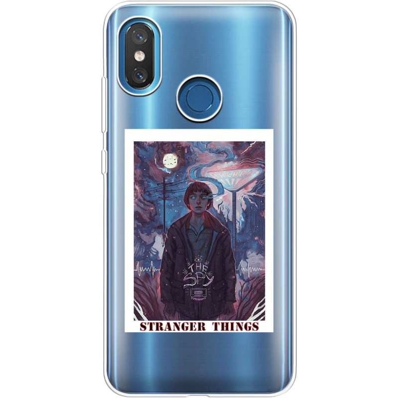Прозрачный чехол Uprint Xiaomi Mi 8 Stranger Things