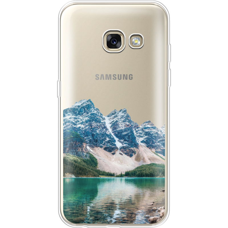 Прозрачный чехол Uprint Samsung A320 Galaxy A3 2017 Blue Mountain