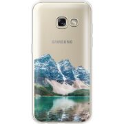 Прозрачный чехол Uprint Samsung A320 Galaxy A3 2017 Blue Mountain