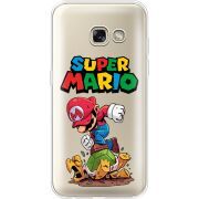 Прозрачный чехол Uprint Samsung A320 Galaxy A3 2017 Super Mario