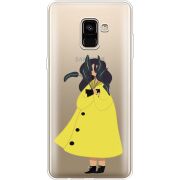 Прозрачный чехол Uprint Samsung A730 Galaxy A8 Plus (2018) Just a Girl
