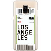 Прозрачный чехол Uprint Samsung A730 Galaxy A8 Plus (2018) Ticket Los Angeles
