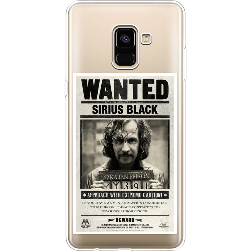 Прозрачный чехол Uprint Samsung A730 Galaxy A8 Plus (2018) Sirius Black