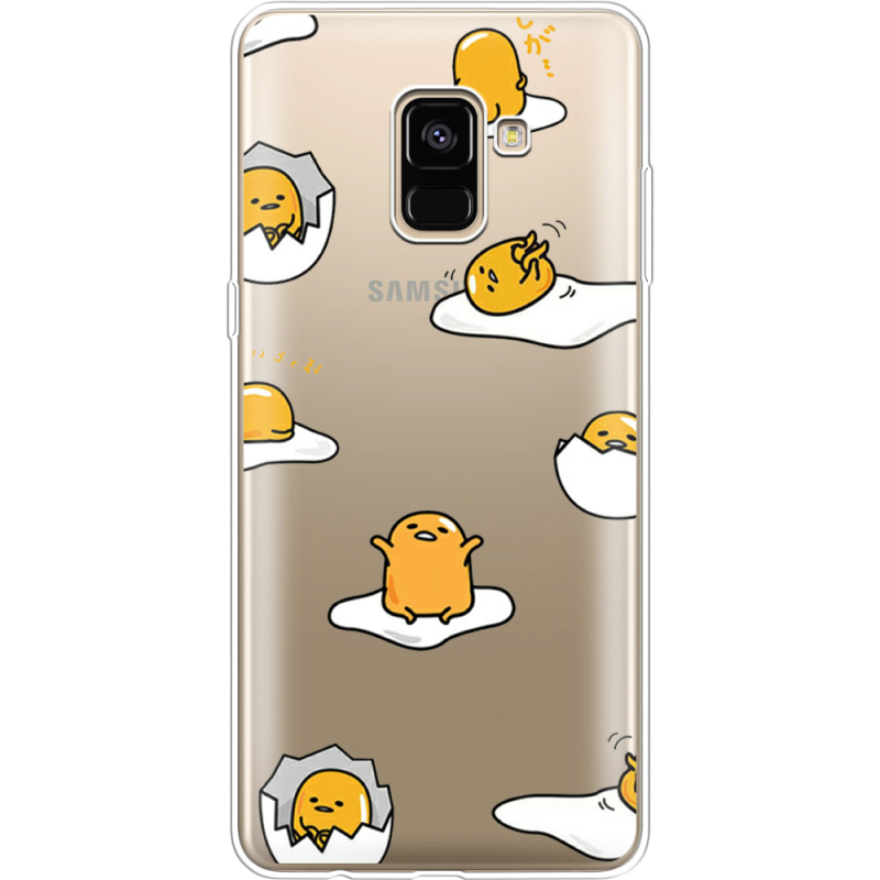 Прозрачный чехол Uprint Samsung A730 Galaxy A8 Plus (2018) Gudetama