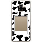 Прозрачный чехол Uprint Samsung A730 Galaxy A8 Plus (2018) Cow