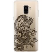 Прозрачный чехол Uprint Samsung A730 Galaxy A8 Plus (2018) Chinese Dragon
