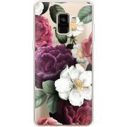 Прозрачный чехол Uprint Samsung A730 Galaxy A8 Plus (2018) Floral Dark Dreams