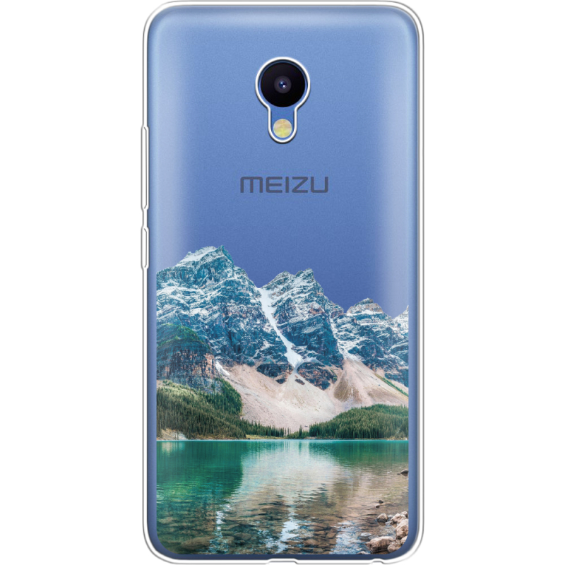 Прозрачный чехол Uprint Meizu M5 Blue Mountain