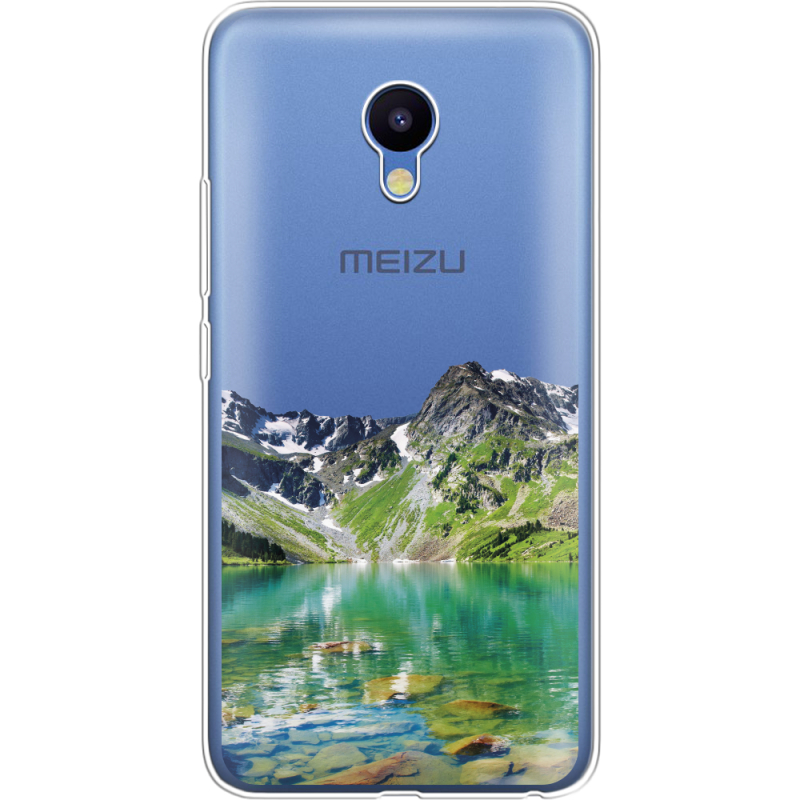 Прозрачный чехол Uprint Meizu M5 Green Mountain