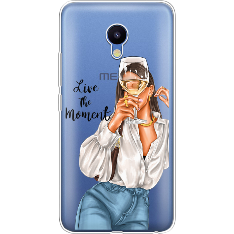 Прозрачный чехол Uprint Meizu M5 Live The Moment