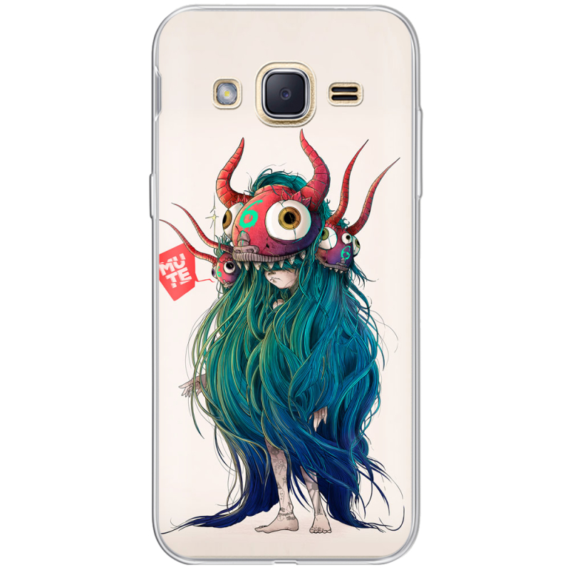Чехол Uprint Samsung J200H Galaxy J2 Monster Girl