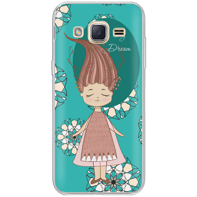Чехол Uprint Samsung J200H Galaxy J2 Dream Girl