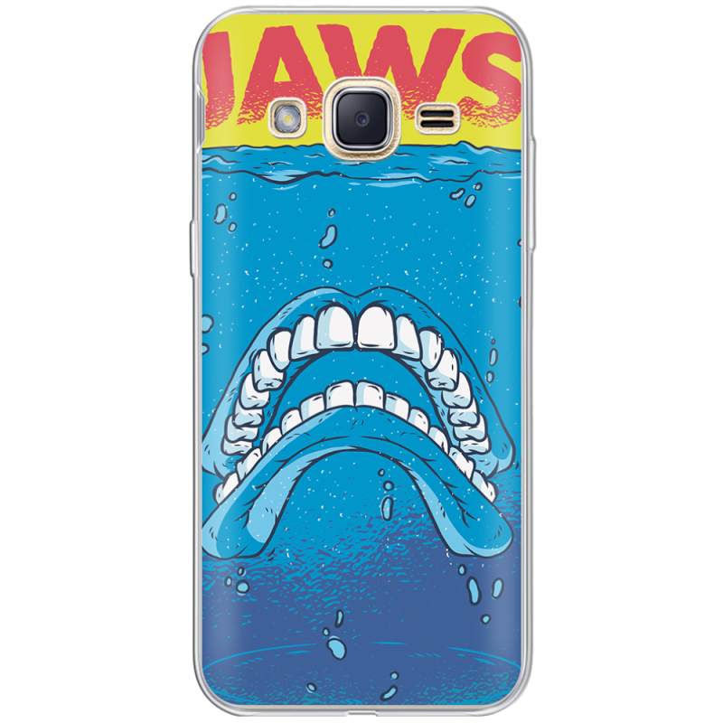 Чехол Uprint Samsung J200H Galaxy J2 Jaws