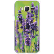 Чехол Uprint Samsung J200H Galaxy J2 Green Lavender