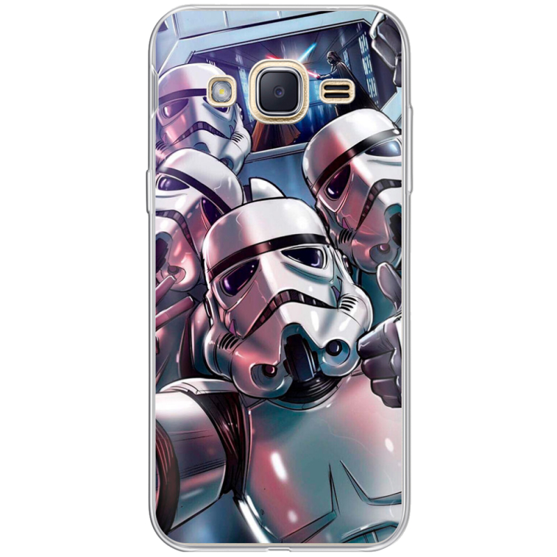 Чехол Uprint Samsung J200H Galaxy J2 Stormtroopers