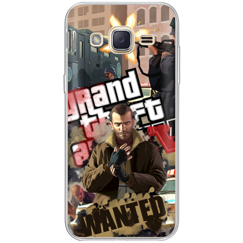 Чехол Uprint Samsung J200H Galaxy J2 GTA 4