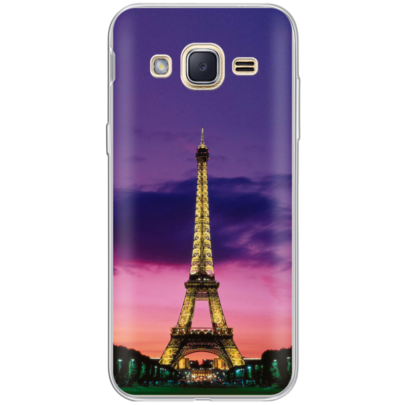Чехол Uprint Samsung J200H Galaxy J2 Полночь в Париже