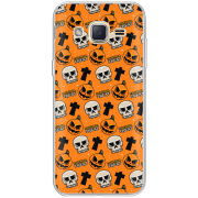 Чехол Uprint Samsung J200H Galaxy J2 Halloween Trick or Treat