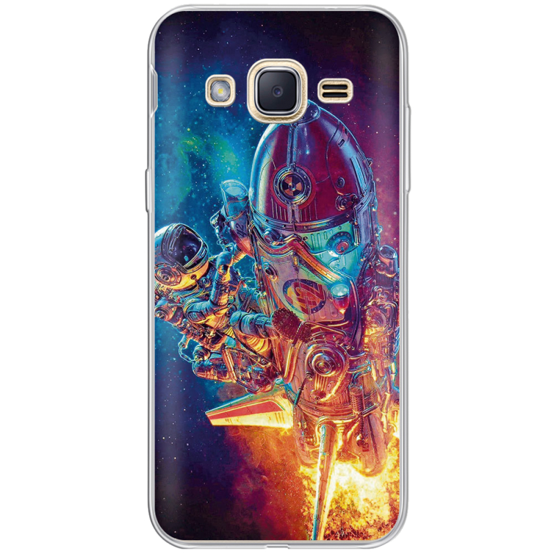 Чехол Uprint Samsung J200H Galaxy J2 Astronaut in Space