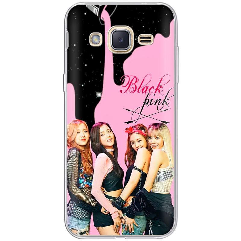 Чехол Uprint Samsung J200H Galaxy J2 Blackpink Star