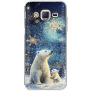 Чехол Uprint Samsung J200H Galaxy J2 Північні ведмеді