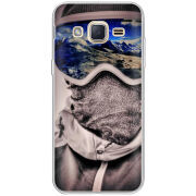 Чехол Uprint Samsung J200H Galaxy J2 snowboarder