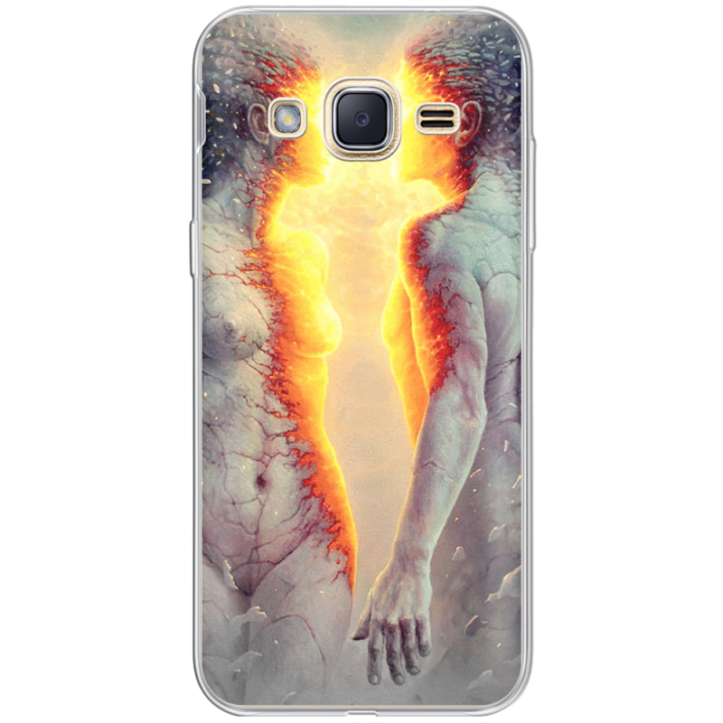 Чехол Uprint Samsung J200H Galaxy J2 George Redhawk