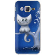 Чехол Uprint Samsung J200H Galaxy J2 Smile Cheshire Cat