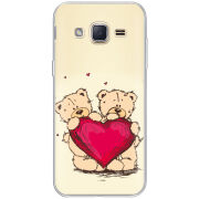 Чехол Uprint Samsung J200H Galaxy J2 Teddy Bear Love