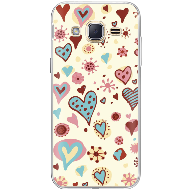 Чехол Uprint Samsung J200H Galaxy J2 Be my Valentine