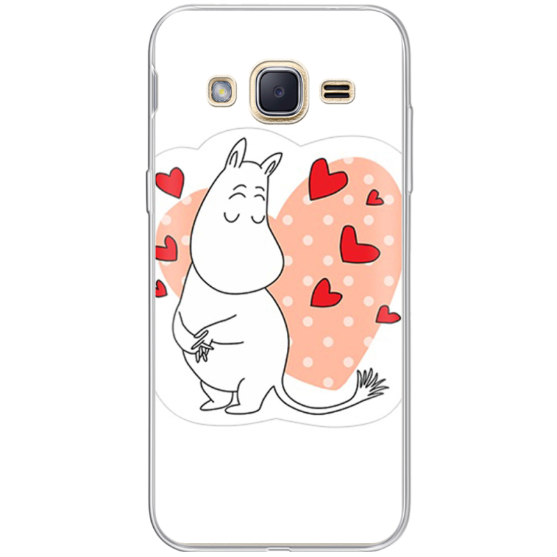 Чехол Uprint Samsung J200H Galaxy J2 Mumintroll