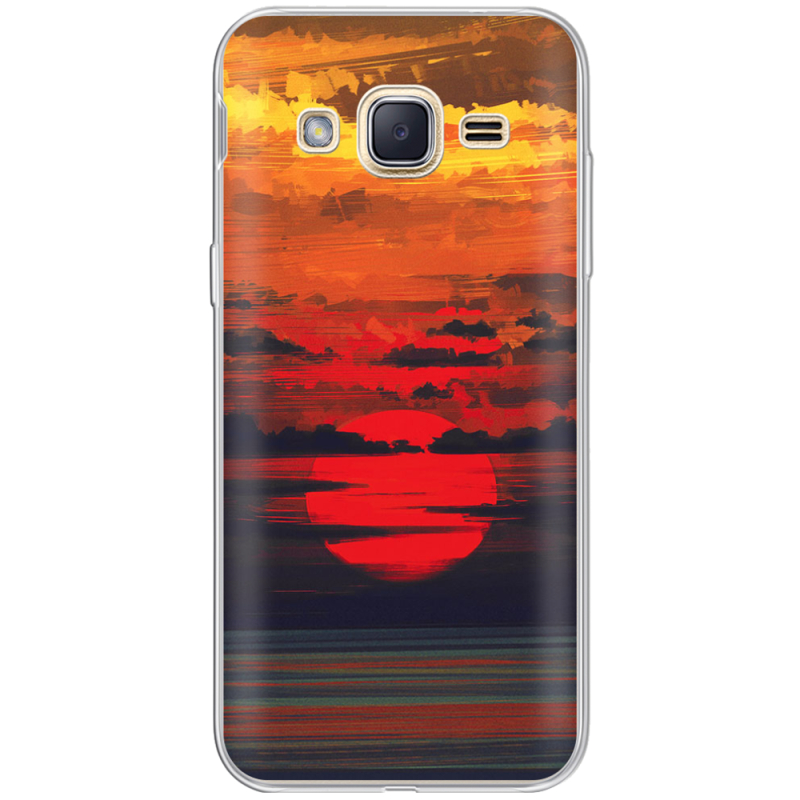 Чехол Uprint Samsung J200H Galaxy J2 Calm Before the Storm