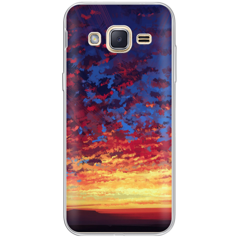 Чехол Uprint Samsung J200H Galaxy J2 Draw Breath