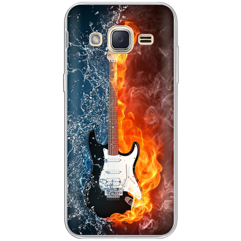 Чехол Uprint Samsung J200H Galaxy J2 Guitar