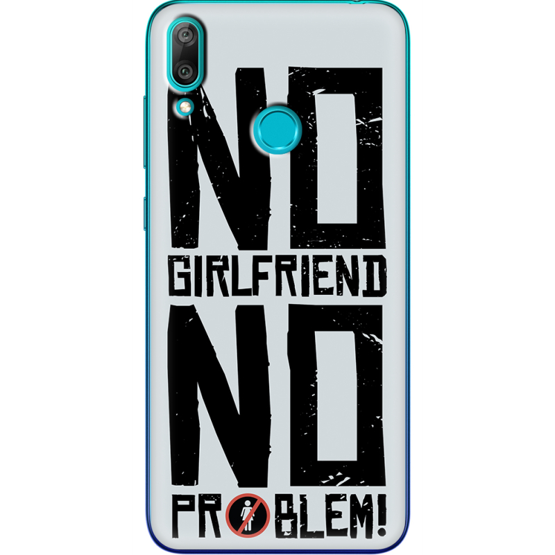 Чехол Uprint Huawei Y7 2019 No Girlfriend