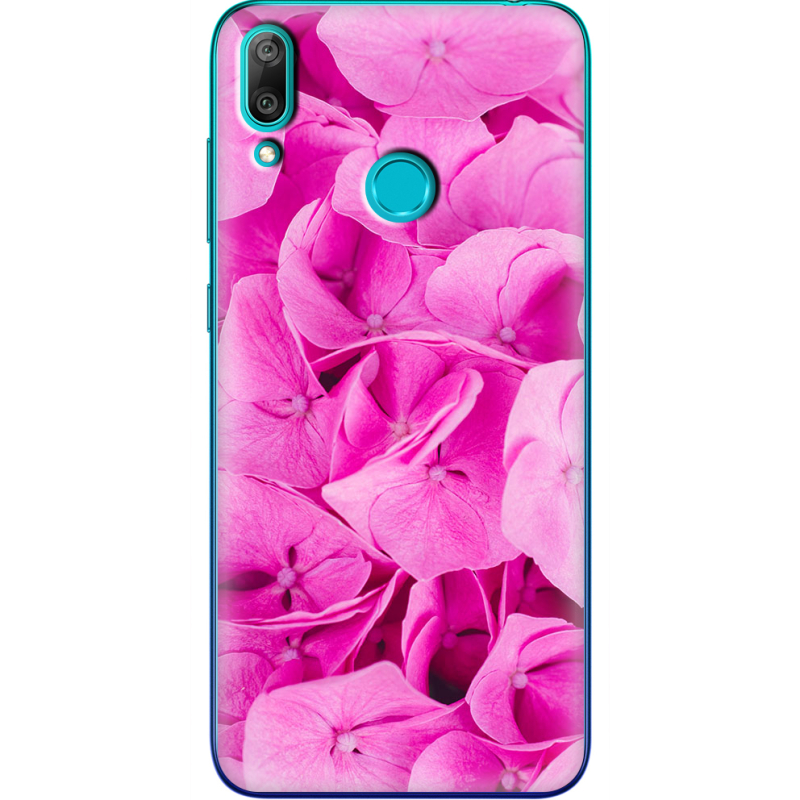 Чехол Uprint Huawei Y7 2019 Pink Flowers