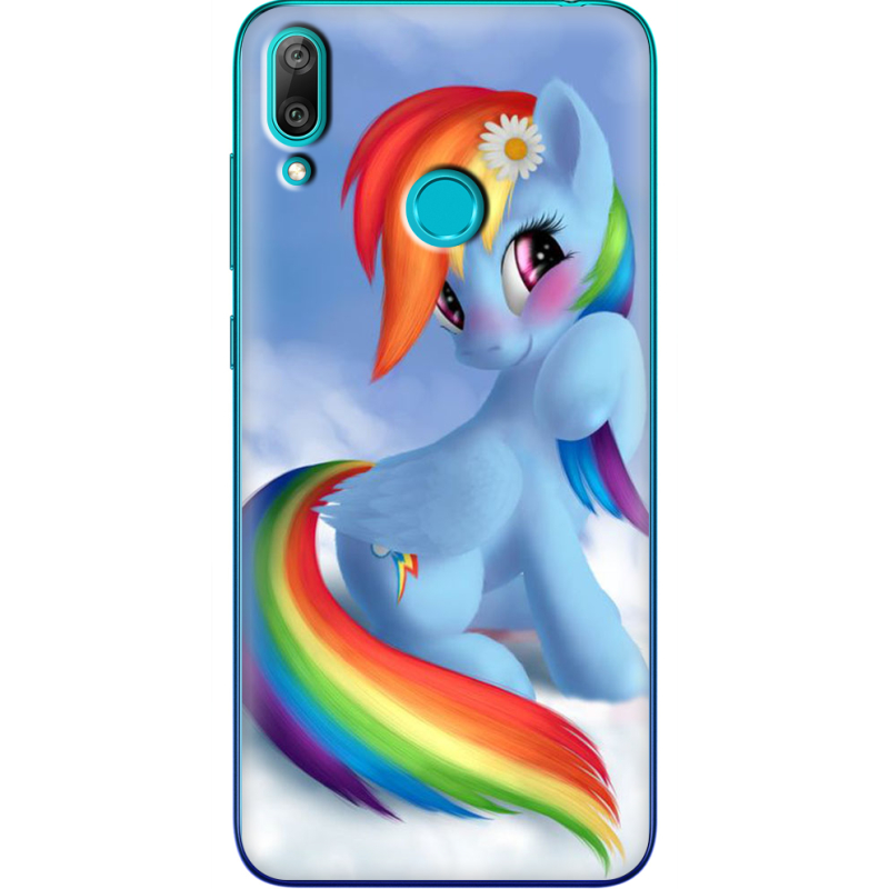 Чехол Uprint Huawei Y7 2019 My Little Pony Rainbow Dash