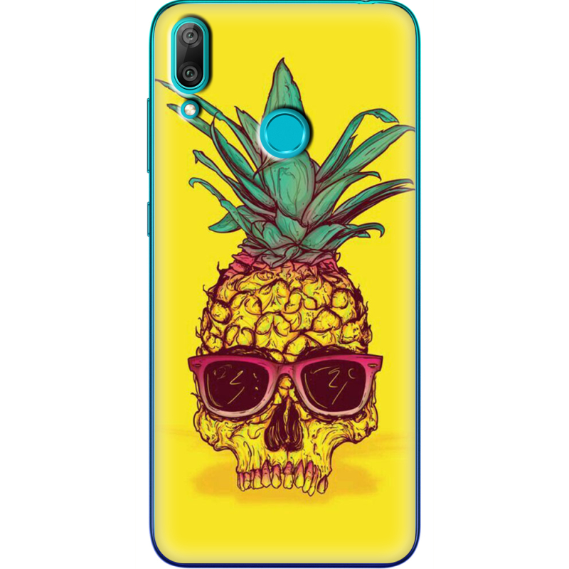 Чехол Uprint Huawei Y7 2019 Pineapple Skull